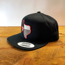 Load image into Gallery viewer, Big Classic Snapback Hat with Texas Red Rose Patch - Hats - BIGGIE TX (6957078380700)