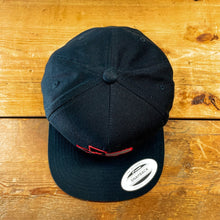 Load image into Gallery viewer, Big Classic Snapback Hat with Texas Red Rose Patch - Hats - BIGGIE TX (6957078380700)