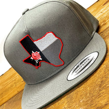 Load image into Gallery viewer, Big Classic Snapback Hat with Texas Red Rose Patch - Hats - BIGGIE TX (6957078380700)