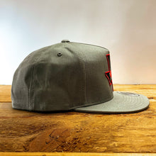 Load image into Gallery viewer, Big Classic Snapback Hat with Texas Red Rose Patch - Hats - BIGGIE TX (6957078380700)