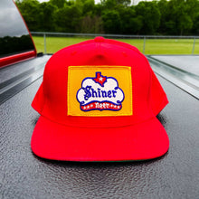 Load image into Gallery viewer, Big Flatbill Snapback Hat with Shiner Bock Patch - Hats - BIGGIE TX (6677064253596)