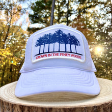 Load image into Gallery viewer, Big "Grown In The Piney Woods" Patch Trucker Hat - Hats - BIGGIE TX (5998977351836)