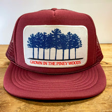 Load image into Gallery viewer, Big "Grown In The Piney Woods" Patch Trucker Hat - Hats - BIGGIE TX (5998977351836)