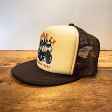 Load image into Gallery viewer, Big “Raised in Texas" Truck Design Trucker Hat - Hats - BIGGIE TX (5996007587996)