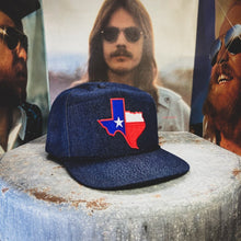 Load image into Gallery viewer, Big Texas Flag Patch Golf Hat With Braided Rope Trim - Hats - BIGGIE TX (5590843228316)