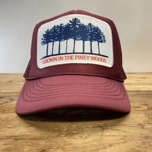 Load image into Gallery viewer, BIGGIE TX - "Grown In The Piney Woods" Patch on Big Trucker Hat - Hats - BIGGIE TX (5998977351836)