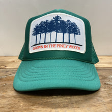 Load image into Gallery viewer, BIGGIE TX - "Grown In The Piney Woods" Patch on Big Trucker Hat - Hats - BIGGIE TX (5998977351836)