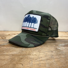 Load image into Gallery viewer, BIGGIE TX - "Grown In The Piney Woods" Patch on Big Trucker Hat - Hats - BIGGIE TX (5998977351836)