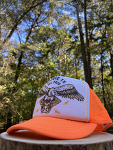 Load image into Gallery viewer, BIGGIE TX - Neon Vulture Design on Big Trucker Hat - Hats - BIGGIE TX (5857469726876)