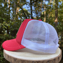 Load image into Gallery viewer, BIGGIE TX - Rose City (Tyler, TX) Original Design on Trucker Hat with Custom Patch - Hats - BIGGIE TX (5754859421852)