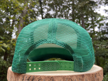 Load image into Gallery viewer, BIGGIE TX - Rose City (Tyler, TX) Original Design on Trucker Hat with Custom Patch - Hats - BIGGIE TX (5754859421852)