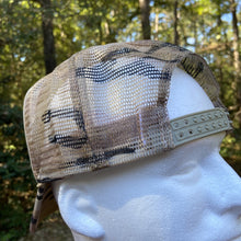 Load image into Gallery viewer, BIGGIE TX - Texas State Design with Red Rose on Big Trucker Hat - Light Camo - Hats - BIGGIE TX (5857844265116)