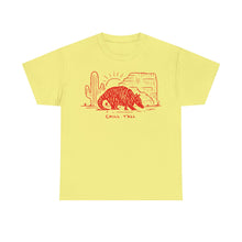 Load image into Gallery viewer, Chill Y'all Armadillo Short Sleeve T-Shirt - Texas Heat - T-Shirt - BiggieTexas