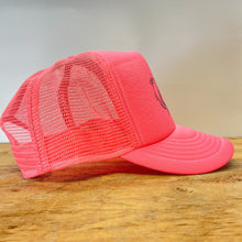 Load image into Gallery viewer, Cowgirl and Catfish Dance on Lil’BGGIE Size Trucker Hat - Hats - BIGGIE TX (5988278763676)