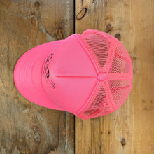 Load image into Gallery viewer, Cowgirl and Catfish Dance on Lil’BGGIE Size Trucker Hat - Hats - BIGGIE TX (5988278763676)