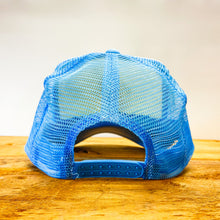 Load image into Gallery viewer, Cowgirl and Catfish Dance on Lil’BGGIE Size Trucker Hat - Hats - BIGGIE TX (5988278763676)