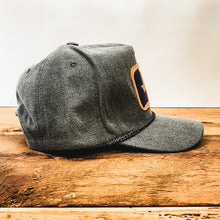 Load image into Gallery viewer, Leather Texas Flag Patch on Rope Hat - Hats - BIGGIETX (7308454690972)