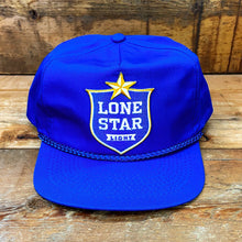 Load image into Gallery viewer, Lone Star Light Patch Hat with Leather Strap & Brass Buckle - Hats - BIGGIETX Hats (7503396733084)