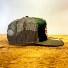 Load image into Gallery viewer, Richardson Flat Bill Snapback with Lone Star Beer Patch - Hats - BIGGIE TX (6709219197084)