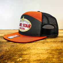 Load image into Gallery viewer, Richardson Flat Bill Snapback with Lone Star Beer Patch - Hats - BIGGIE TX (6709219197084)