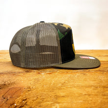 Load image into Gallery viewer, Richardson Flat Bill Snapback with Shiner Bock Patch - Hats - BIGGIETX (6728543928476)