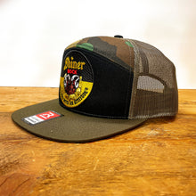 Load image into Gallery viewer, Richardson Flat Bill Snapback with Shiner Bock Patch - Hats - BIGGIETX (6728543928476)