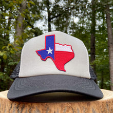 Load image into Gallery viewer, Texas Flag Patch on XL Trucker Hat for Big Heads - Various Colors - Hats - BIGGIE TX (5591254204572)