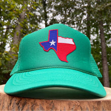 Load image into Gallery viewer, Texas Flag Patch on XL Trucker Hat for Big Heads - Various Colors - Hats - BIGGIE TX (5591254204572)