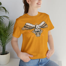 Load image into Gallery viewer, Texas Vulture Short Sleeve Tee Shirt - Buzzard Skull - T-Shirt - BiggieTexas