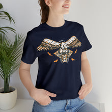 Load image into Gallery viewer, Texas Vulture Short Sleeve Tee Shirt - Buzzard Skull - T-Shirt - BiggieTexas