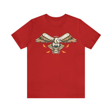 Load image into Gallery viewer, Texas Vulture Short Sleeve Tee Shirt - Buzzard Skull - T-Shirt - BiggieTexas
