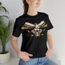 Load image into Gallery viewer, Texas Vulture Short Sleeve Tee Shirt - Buzzard Skull - T-Shirt - BiggieTexas