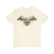 Load image into Gallery viewer, Texas Vulture Short Sleeve Tee Shirt - Buzzard Skull - T-Shirt - BiggieTexas