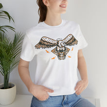 Load image into Gallery viewer, Texas Vulture Short Sleeve Tee Shirt - Buzzard Skull - T-Shirt - BiggieTexas