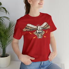 Load image into Gallery viewer, Texas Vulture Short Sleeve Tee Shirt - Buzzard Skull - T-Shirt - BiggieTexas