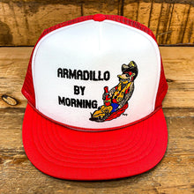 Load image into Gallery viewer, Armadillo By Morning Trucker Hat - Hats - BIGGIETX Hats
