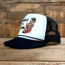 Load image into Gallery viewer, Armadillo By Morning Trucker Hat - Hats - BIGGIETX (7319120117916)
