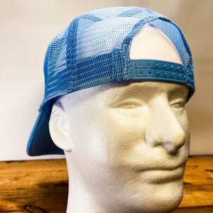 Big ETX Patch Trucker Hat (Houston Oilers-style logo) - Hats - BIGGIE TX (5996067225756)