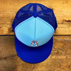Big ETX Patch Trucker Hat (Houston Oilers-style logo) - Hats - BIGGIE TX (5996067225756)
