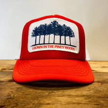 Load image into Gallery viewer, Big &quot;Grown In The Piney Woods&quot; Patch Trucker Hat - Hats - BIGGIE TX (5998977351836)
