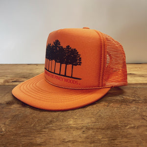 Big "Grown In The Piney Woods" Trucker Hat (no patch) - Hats - BIGGIE TX (6087769850012)