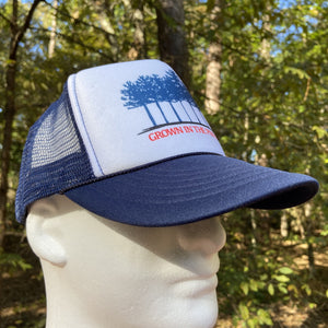 Big "Grown In The Piney Woods" Trucker Hat (no patch) - Hats - BIGGIE TX (6087769850012)