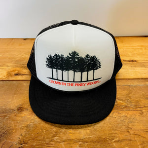 Big "Grown In The Piney Woods" Trucker Hat (no patch) - Hats - BIGGIE TX (6087769850012)