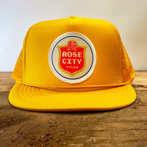 Big Rose City / Tyler, TX (Lone Star Style) Patch Trucker Hat - Hats - BIGGIE TX (5779237568668)