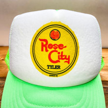 Load image into Gallery viewer, Big Rose City / Tyler, TX Trucker Hat (no patch) - Hats - BIGGIE TX (5754855587996)
