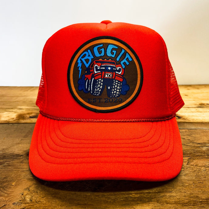 Big Super Duty Truck Patch Trucker Hat - Hats - BIGGIE TX (5754577125532)