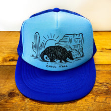 Load image into Gallery viewer, Big Texas Armadillo Trucker Hat - Hats - BIGGIE TX (6713394036892)
