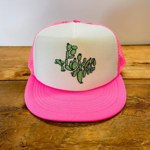 Big Texas Cactus Trucker Hat - Hats - BIGGIE TX (6628731617436)