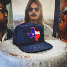 Load image into Gallery viewer, Big Texas Flag Patch Golf Hat With Braided Rope Trim - Hats - BIGGIE TX (5590843228316)
