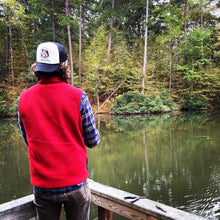 Load image into Gallery viewer, BIGGIE TX - Fishing Club Design on Trucker Hat - Hats - BIGGIE TX (5809576247452)

